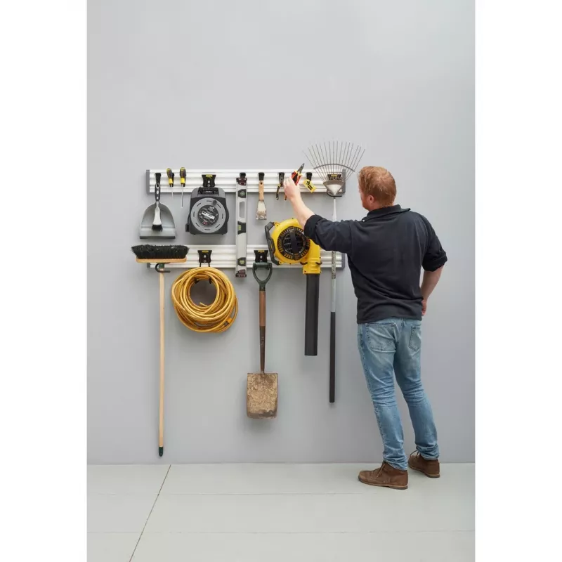 Stanley STST22000-1 garden tool storage rack Wall-mounted Steel