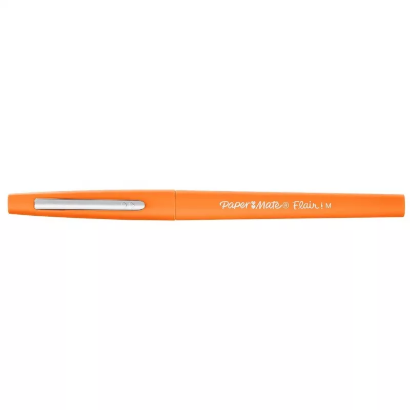 Felt pen Papermate Flair Original Medium Blue Green Orange Pink
