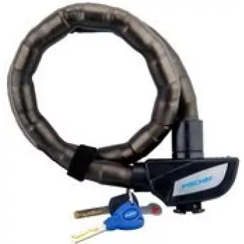 Bike Lock FISCHER 85861 — 900 mm length, 24 mm diameter, black