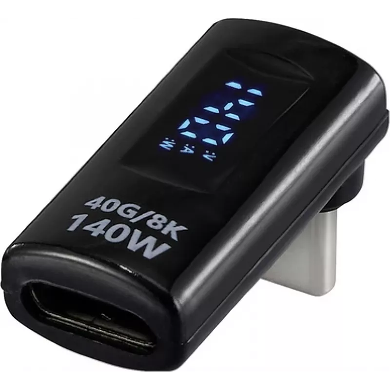 Renkforce USB-C Adapter[1x Plug - 1x Socket] USB4 L-Type Male to Female (RF-6826674)