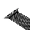 Replacement mesh strap for Apple Watch by FIXED — compatible with 42/44/45/46/49 mm (black)