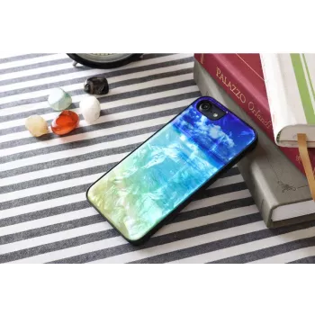 Protective phone case iKins for Apple iPhone 8/7 — beach black