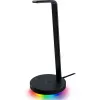 Razer Base Station V2 Chroma, Black, 2 x USB 3.1 ports, 1 x 3.5mm combo port with built-in DAC, 7.1 surround sound, Razer Chroma™ RGB, Aluminum construction, Anti-slip base