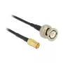 Coaxial Cable DeLOCK 1m BNC/SMB
