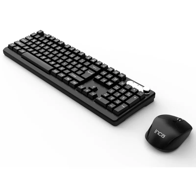 Inca IWS-549U Keyboard Mouse included Office RF Wireless USB QWERTY Turkish Black