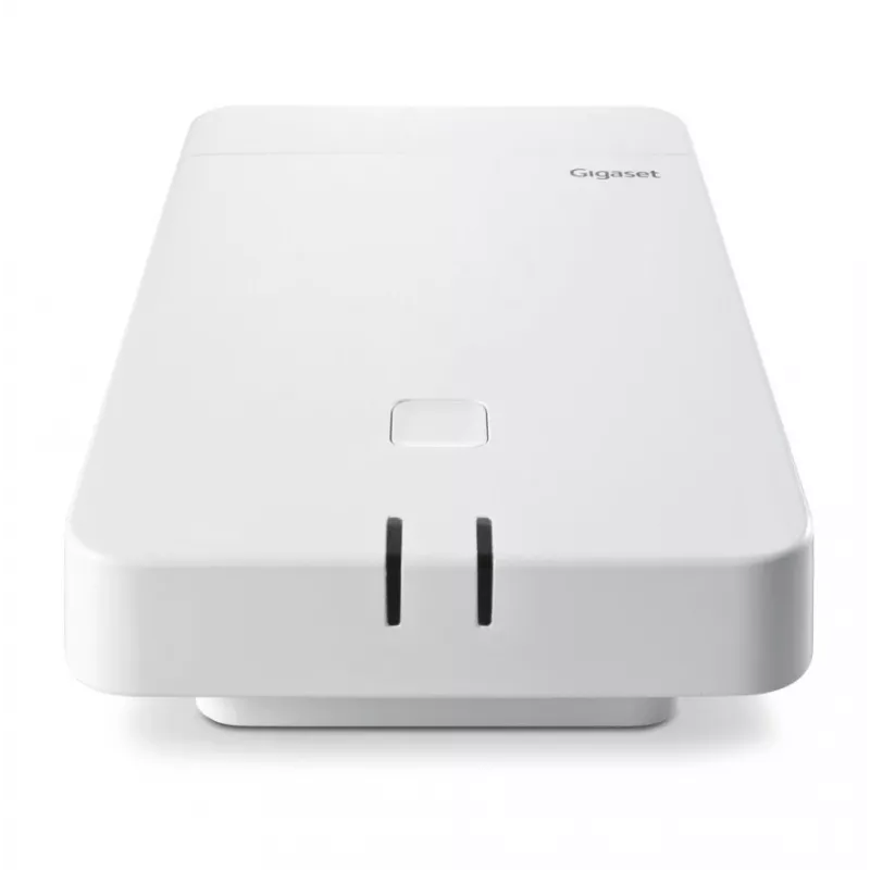 DECT base station Gigaset N770 IP Pro — 120 channels, HTTPS/SIPS/SRTP/SSL/TLS, indoor 50 m, outdoor 300 m, white