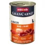 Wet dog food animonda GranCarno Original Junior — Beef & Chicken, 400 g can, for growth period, gluten- and soy-free