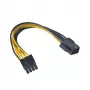 Akasa 6-Pin PCIe to 8-Pin ATX12V - Adapter-Cable (AK-CB051)