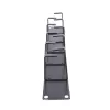 Cable management panel Extralink 6001 — steel housing, black