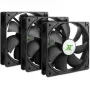 INTER-TECH 88887289 120mm Case Fans 3-Pack Black