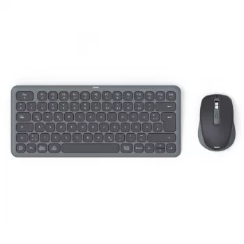 multi device keyboard and mouse set black gre