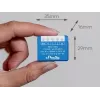 Shelly Qubino Wave 1 Mini LR Smart switch Z-Wave Blue