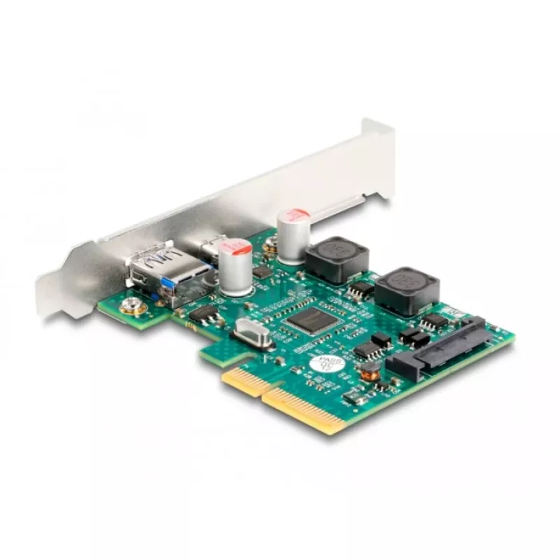 DeLOCK PCI Express x4 Card 1 x USB Type-C 1 x USB Type-A 10 Gbps