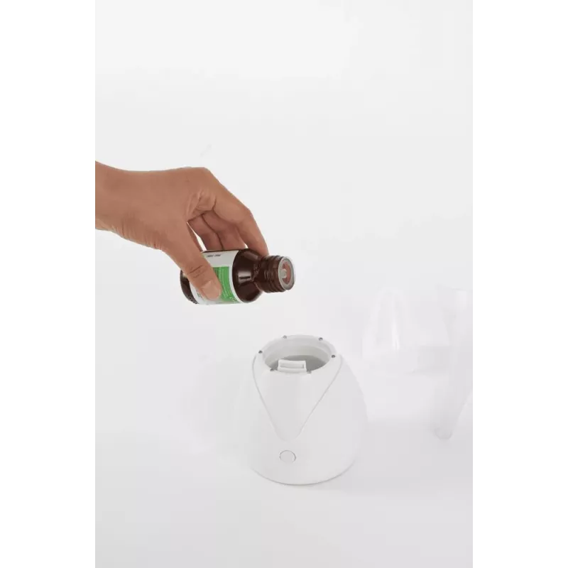 Aroma diffuser Stylies Luna White — ultrasonic diffuser, Ø 10 cm, H 215 mm, 6 W, 220 g