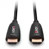Lindy 15m Fibre Optic Hybrid HDMI 8K60 Cable, 15 m, HDMI Type A (Standard), HDMI Type A (Standard), 48 Gbit/s, Black