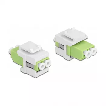 Keystone Module LC Duplex female to LC Duplex female DeLOCK 86816