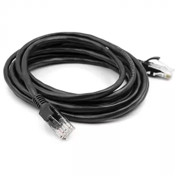 Cable Cat5E UTP, 3m, Black