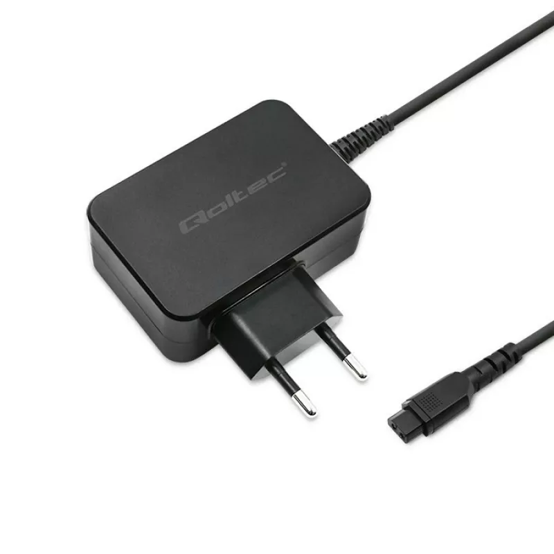 Universal power adapter QOLTEC 52414 65W with 10 interchangeable plugs