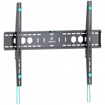 Fixed wall mount ONKRON UF12-B for 60–110 inch TVs, Black, steel construction