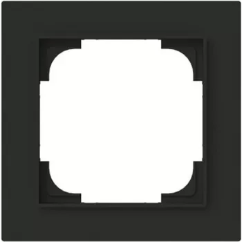 BUSCH-JAEGER 1721-45M Frame 1-way black matte (2CKA001754A4840)