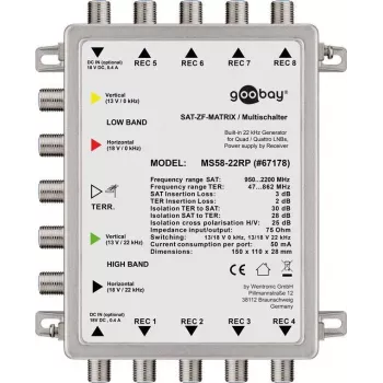Wentronic 67178 Networking Device Silver