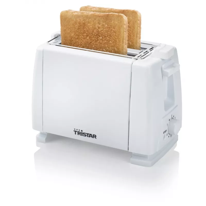 Tristar BR-1009 Toaster White 650 Watts 2 Slots