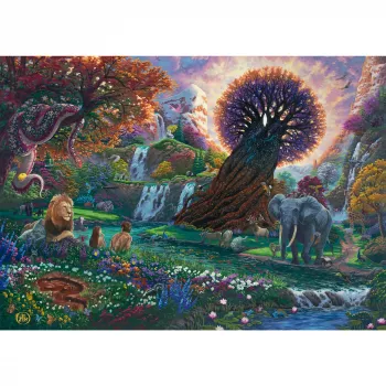 Jigsaw Puzzle schmidt spiele Zac Kinkade The Garden of Eden 1000 pieces