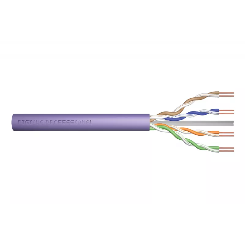 DIGITUS - Bulk Cable - 100,0m - UTP - CAT 6 - Violet (DK-1613-VH.1)