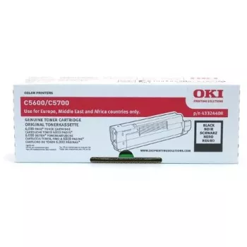 OKI Toner black 6000pages for C5600 C5700