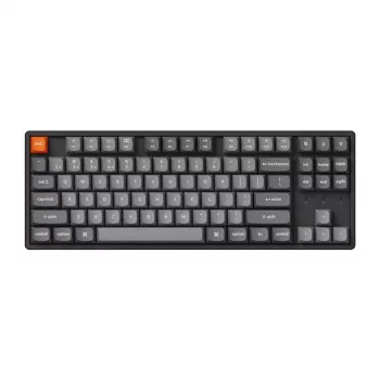 Keychron K8 Max Keyboard Universal USB RF Wireless Bluetooth Black 87 Keys RGB LED
