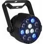 LED par light EUROLITE AKKU Mini PARty RGBW Spot MK2 — battery powered, RGBW color mixing