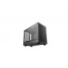 Computer case DeepCool CH160 PLUS Small Form Factor SFF ATX/mATX, tempered glass, USB-C, black