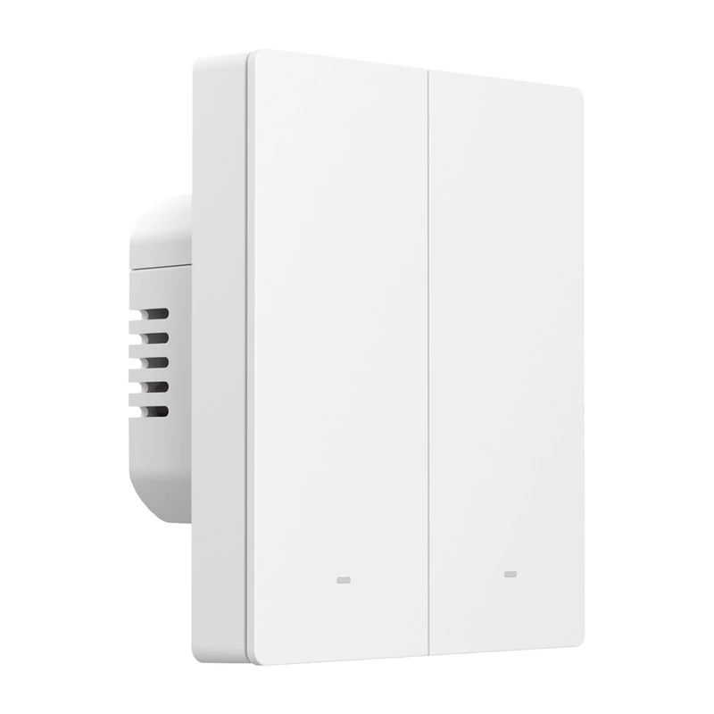 Wall-mounted WiFi smart switch Sonoff M5-2C-80W 2-channel for frame