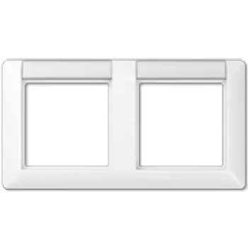 Wall plate JUNG AS 5820 NA WW white, duroplast, 151.5×80.5 mm