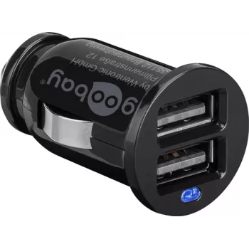 Wentronic 44177 - Auto - MP3 - mobile phone - Smartphone - Tablet - Cigarette Lighter Adapter - Contact - CE - WEEE - Black (44177)