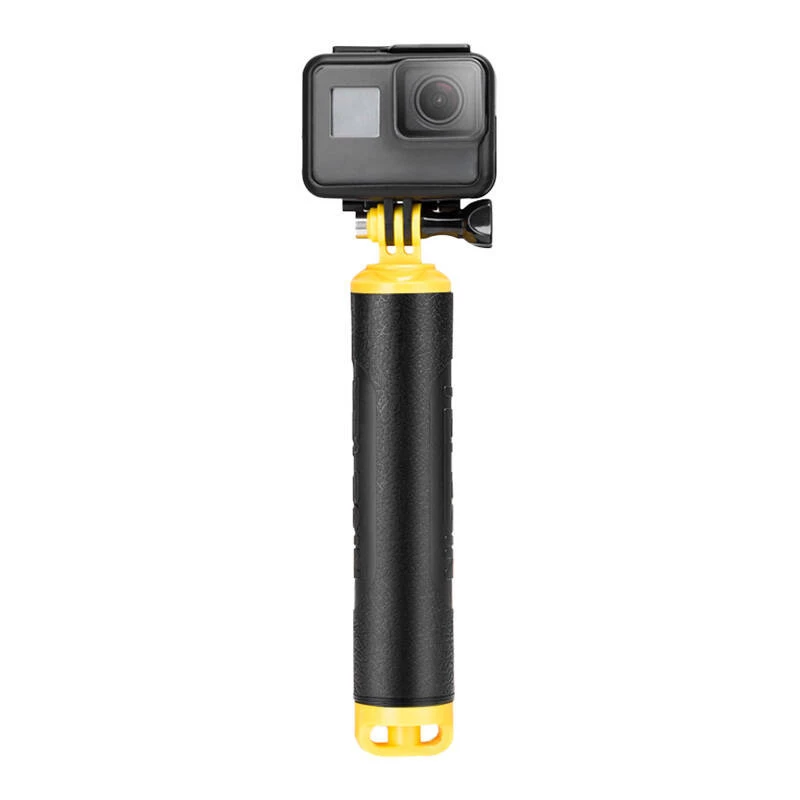 Floating rubber grip for action and sports cameras Telesin GP-MNP-300-YL, yellow