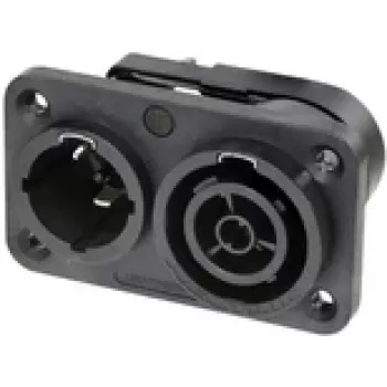 Neutrik NAC3PX-TOP - CuSn0.2 - Black - Copper - polyamide - Stainless Steel - Copper - copper alloy - 2,5 mm² (NAC3PX-TOP)