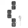 LogiLink 4 sockets 15m black and white