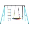 Extralink BLACK FOREST Frame Swing Stork Nest Seat with Ladder 263x185x185CM CD-S019