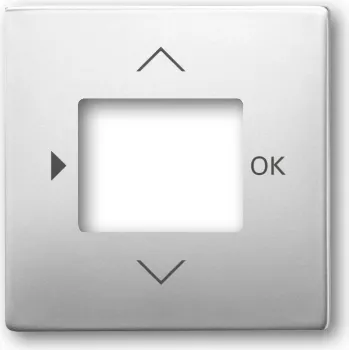 Busch Jaeger 6430-0-0344 Wall Plate/Switch Cover Stainless Steel (6430-0-0344)
