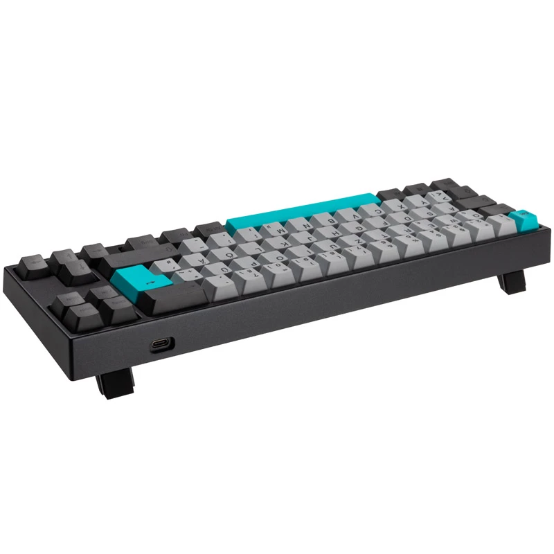 Mechanical Keyboard Ducky Varmilo Miya Pro Moonlight QWERTZ USB Backlit Cherry MX Blue