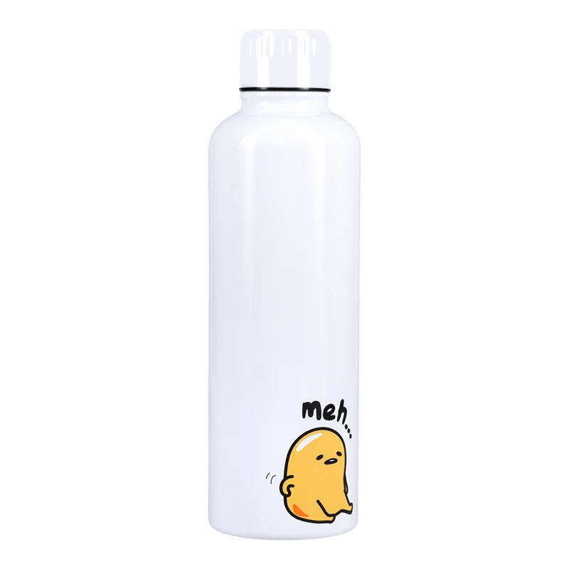 Metal water bottle Paladone Gudetama — insulated stainless bottle with character design