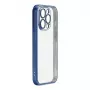Protective phone case Joyroom JR-15Q2 matte blue for iPhone 15 Pro slim hard-shell