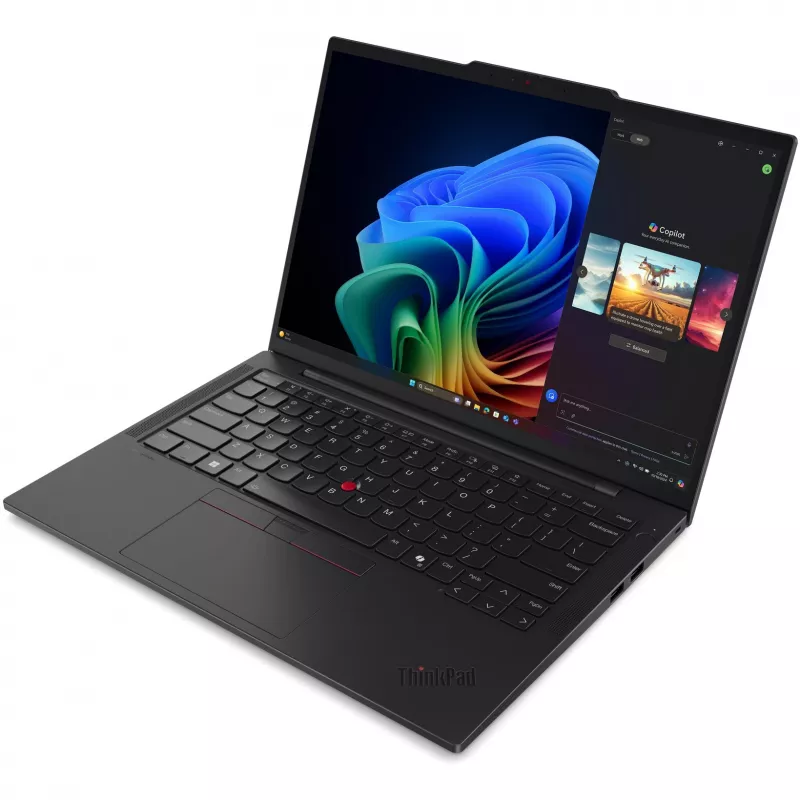 Lenovo ThinkPad T14s Gen 6 (AMD) Copilot+ PC AMD Ryzen™ AI 7 350 Laptop 35.6 cm (14 inch) WUXGA 32 GB LPDDR5x-SDRAM 1 TB SSD Wi-Fi 7 (802.11be) Windows 11 Pro German Black