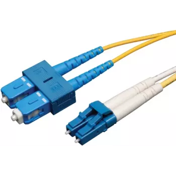 Eaton Tripp Lite Series Duplex Singlemode 9/125 Fiber Patch Cable (LC/SC), 3M (10 ft.) - Patch-Cable - LC Single-Modus (M) to SC Single-Modus (M) - 3 m - Fibre Optic - Duplex - 9/1