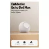 Amazon Echo Dot Max 2025 release - Glacier White - Bluetooth (B0DKLVWZPF)