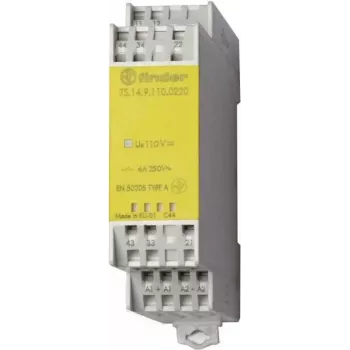Finder 7S.14.9.024.4220 Relay Rated Voltage: 24 V/DC Switching Current (max.): 3 A 1 pc(s) (7S.14.9.024.4220)