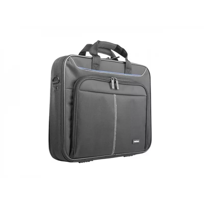 Briefcase NATEC Doberman 43.9 cm (17.3 inch) polyester shock-resistant bag with shoulder strap