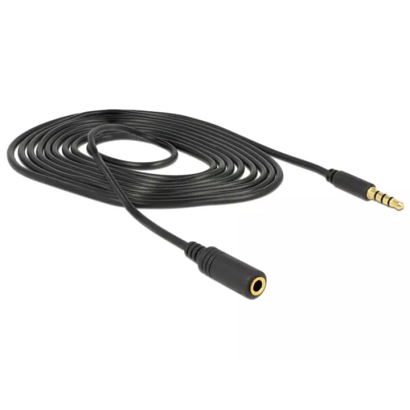 Audio Cable DeLOCK 84667 2m 3.5mm Black