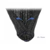 Braided Sleeving DeLOCK 18919 5m x 19mm black